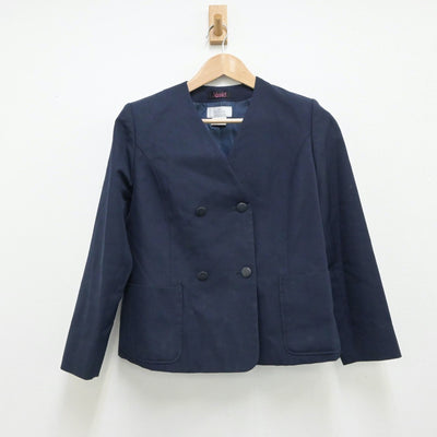 【中古】富山県 富山市立富山南部中学校 女子制服 3点（ブレザー・スカート）sf015430