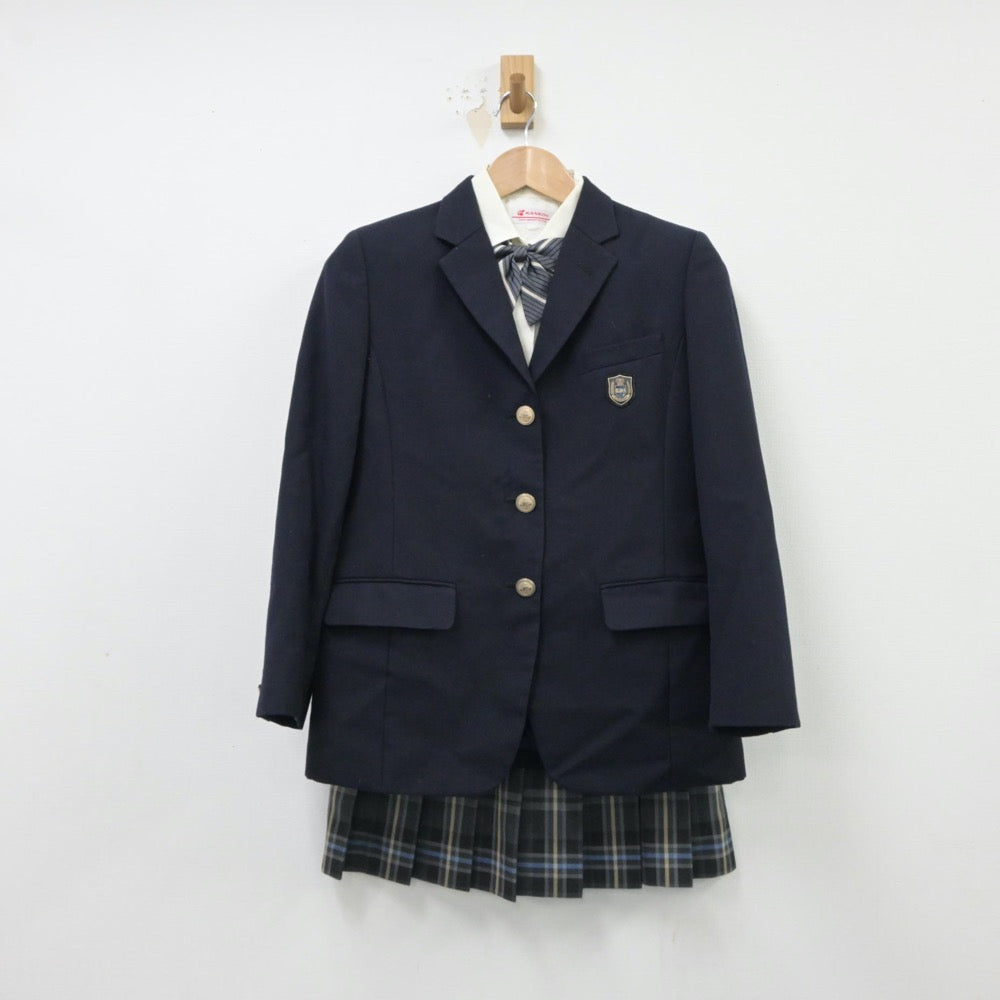 【中古】東京都 拓殖第一高等学校 女子制服 5点（ブレザー・シャツ・スカート）sf015431