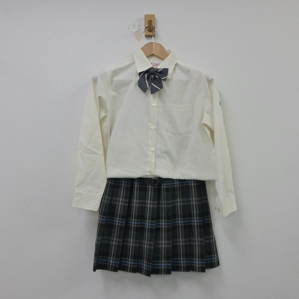 【中古】東京都 拓殖第一高等学校 女子制服 5点（ブレザー・シャツ・スカート）sf015431