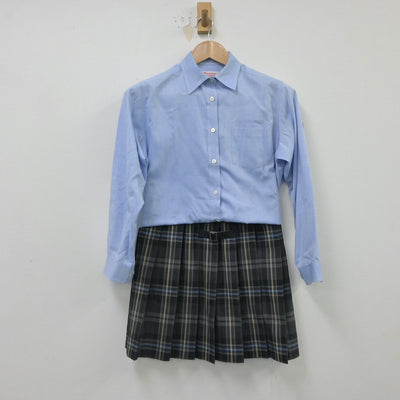 【中古】東京都 拓殖第一高等学校 女子制服 4点（シャツ・スカート）sf015436