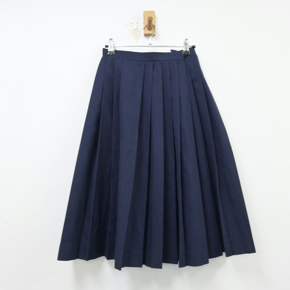 【中古】茨城県 村立東海中学校 女子制服 3点（セーラー服・スカート）sf015438