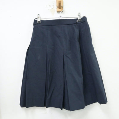 【中古】三重県 鈴鹿工業高等専門学校 女子制服 2点（ニット・スカート）sf015441