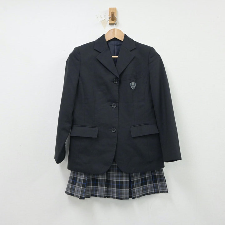 【中古制服】滋賀県 龍谷大学付属平安高等学校 女子制服 3点（ブレザー・スカート）sf015443【リサイクル学生服】 | 中古制服通販パレイド