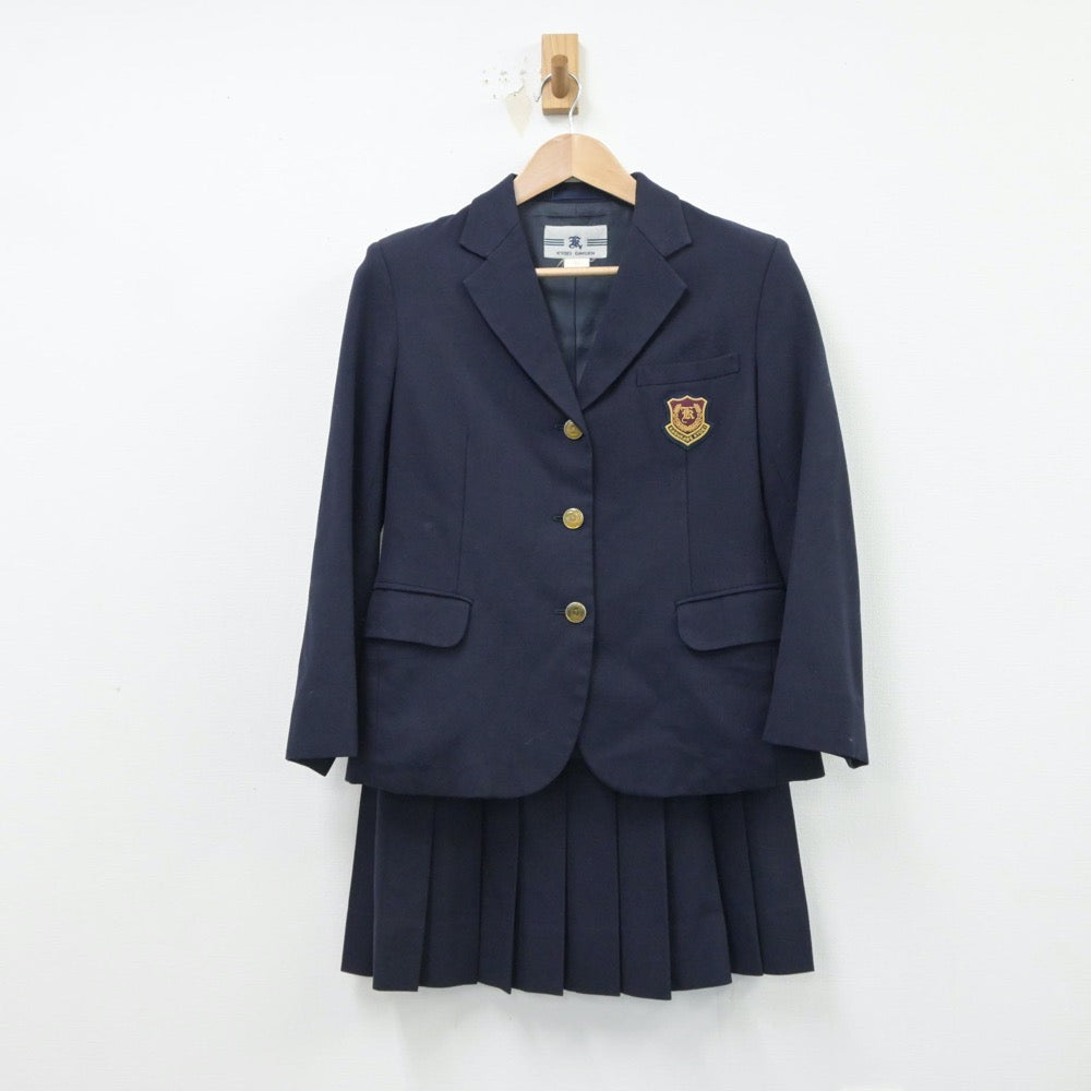 【中古】埼玉県 春日部共栄高等学校 女子制服 3点（ブレザー・スカート）sf015448