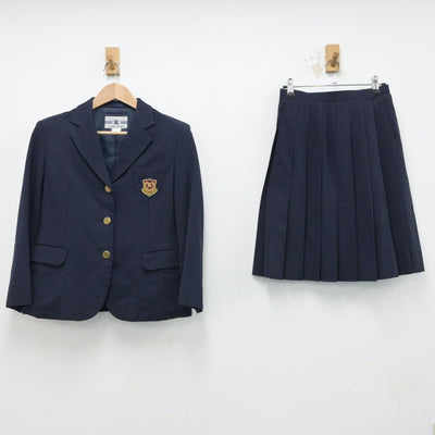 【中古】埼玉県 春日部共栄高等学校 女子制服 3点（ブレザー・スカート）sf015448