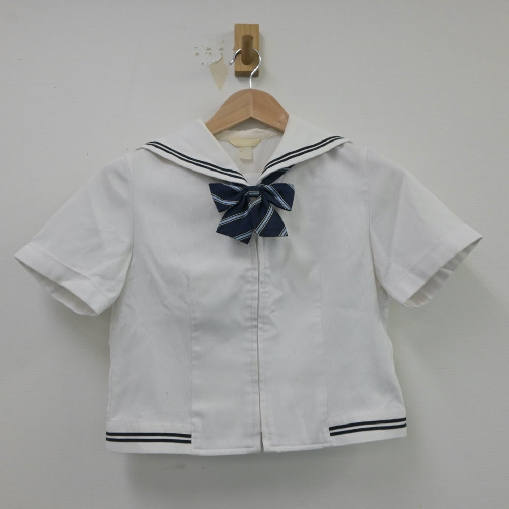 【中古】長崎県 九州文化学園高等学校 女子制服 2点（セーラー服）sf015452