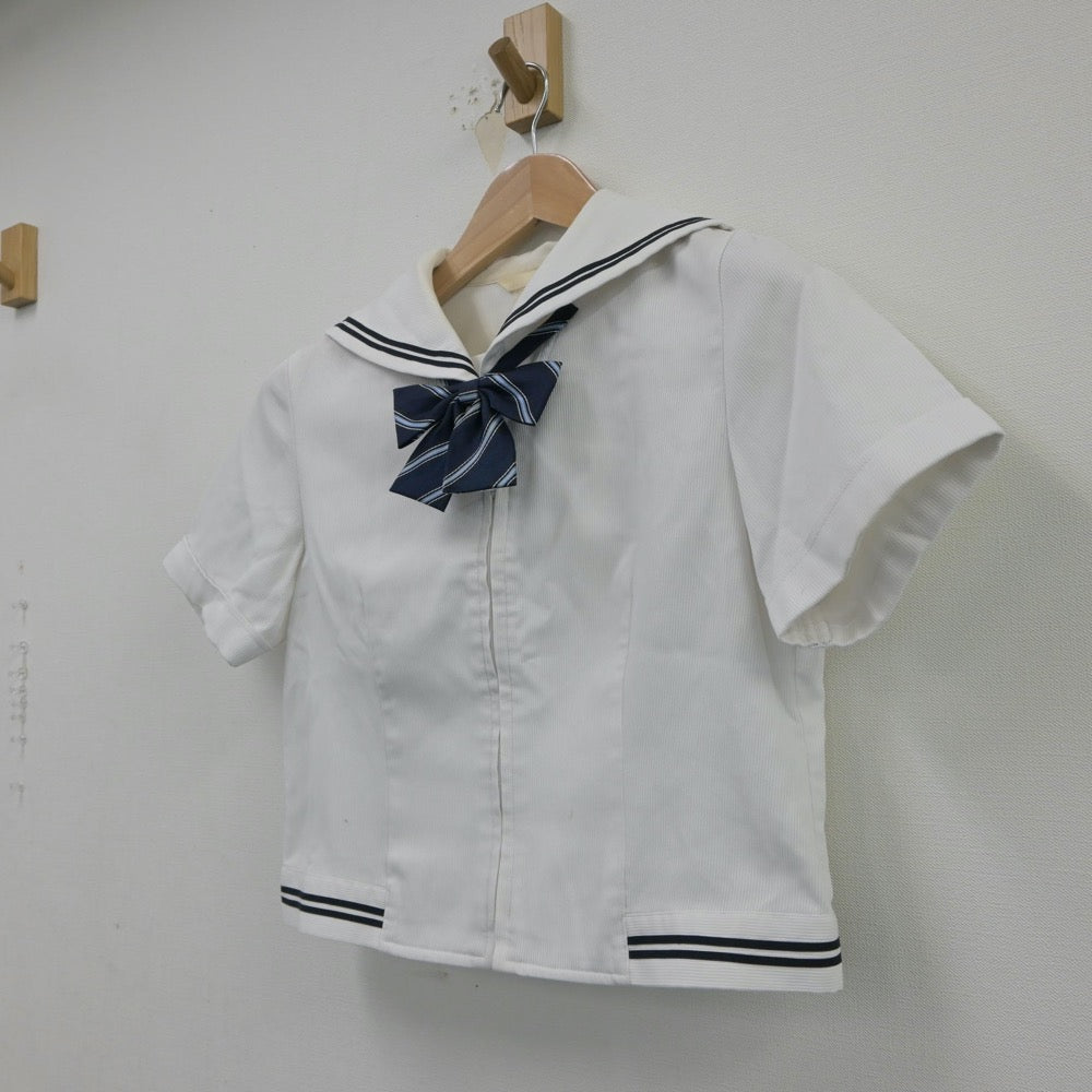 【中古】長崎県 九州文化学園高等学校 女子制服 2点（セーラー服）sf015452