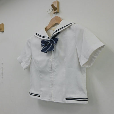 【中古】長崎県 九州文化学園高等学校 女子制服 2点（セーラー服）sf015452