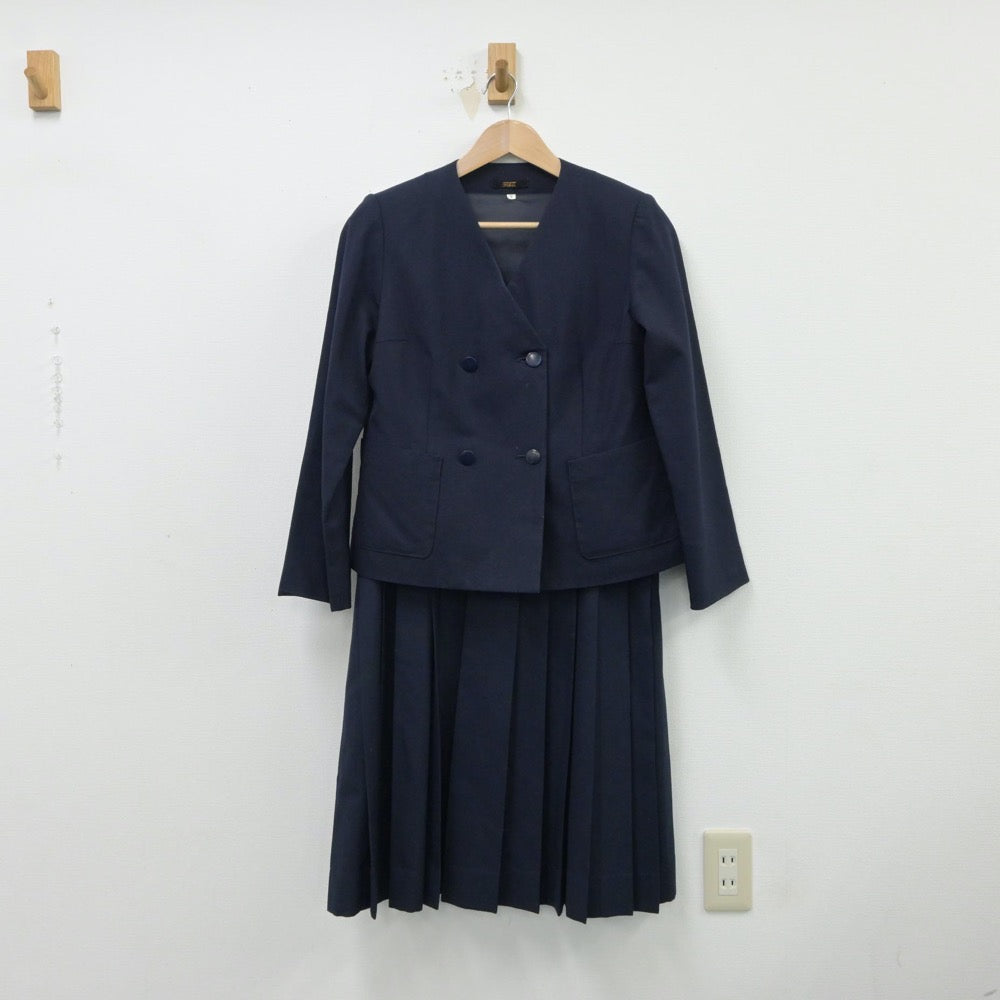 【中古】岩手県 岩手県立大船渡高等学校 女子制服 2点（ブレザー・ジャンパースカート）sf015462