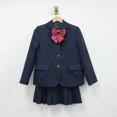 【中古】神奈川県 神奈川県立多摩高等学校 女子制服 3点（ブレザー・スカート）sf015463