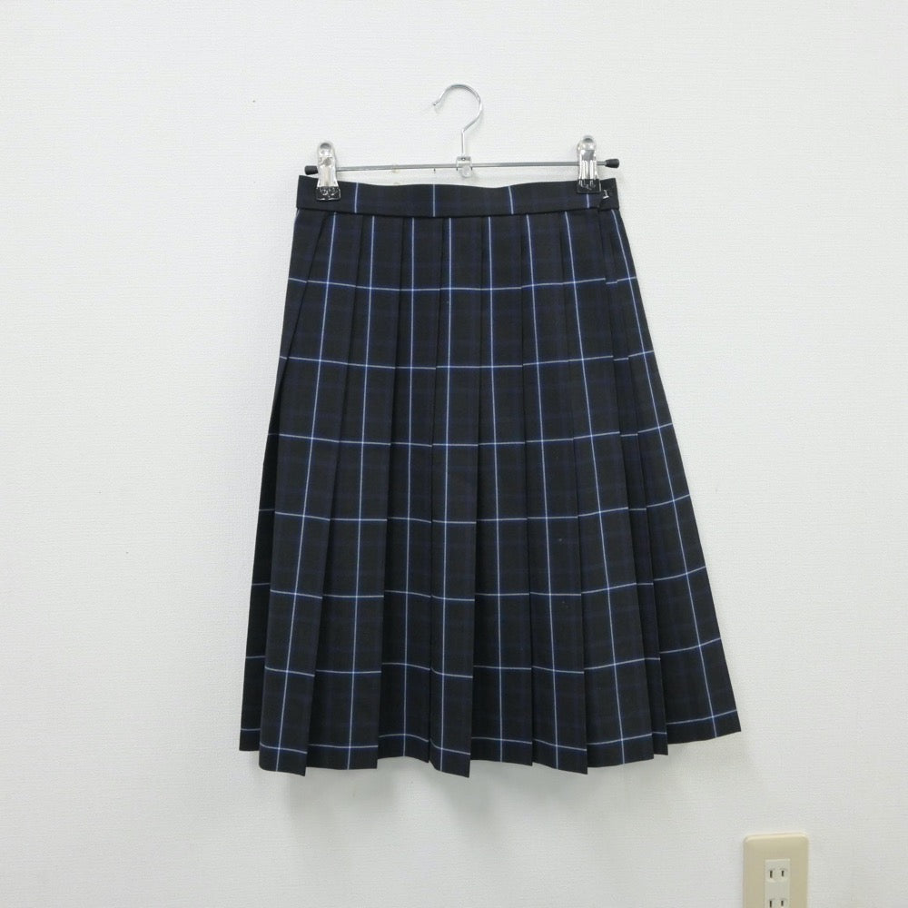 【中古】岐阜県 岐阜県立大垣養老高等学校 女子制服 4点（シャツ・スカート・ニットベスト・スカート）sf015466