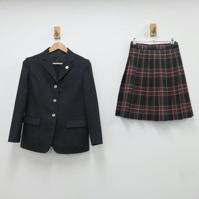 【中古】神奈川県 横浜市立東山田中学校 女子制服 4点（ブレザー・スカート）sf015467