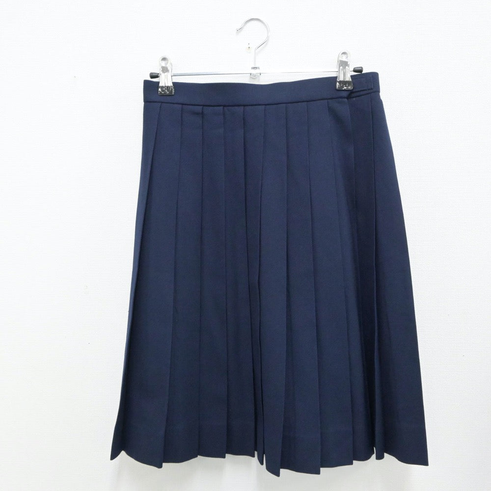 【中古】東京都 日本大学高等学校 女子制服 2点（スカート・スカート）sf015471