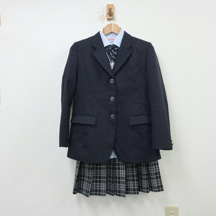 中古制服】埼玉県 埼玉県県立大宮武蔵野高等学校 女子制服 3点（ブレザー・シャツ・スカート）sf015474【リサイクル学生服】 |  中古制服通販パレイド