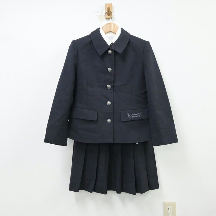 【中古】奈良県 奈良県立磯城野高等学校 女子制服 4点（ブレザー・シャツ・スカート）sf015480