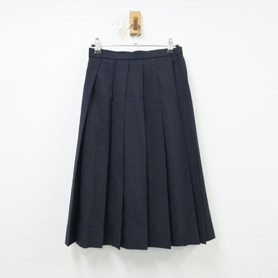 【中古】奈良県 奈良県立磯城野高等学校 女子制服 2点（シャツ・スカート）sf015481