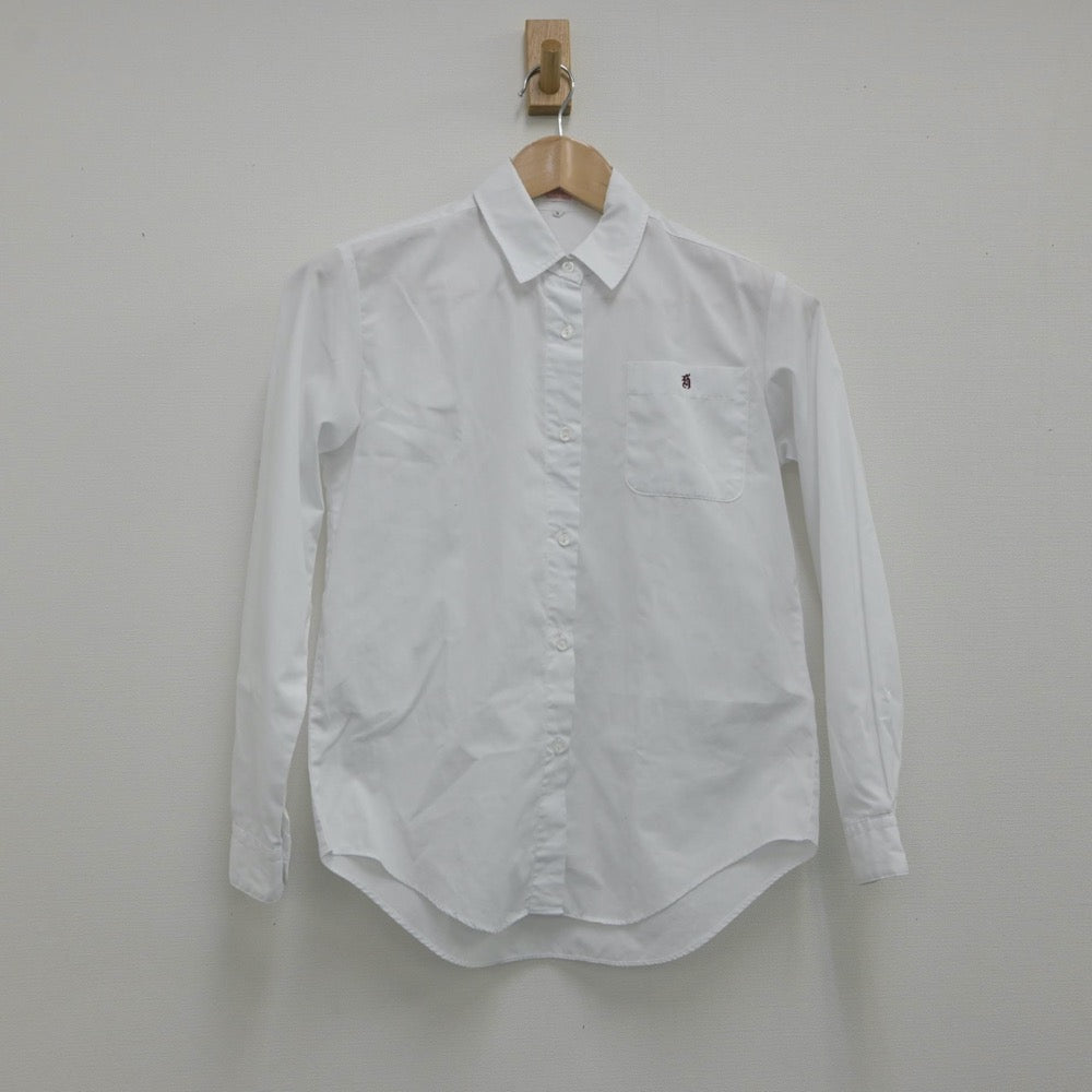 【コスプレ衣装】茨城県 常総学院高校 夏服の長袖ブラウス (サイズM)