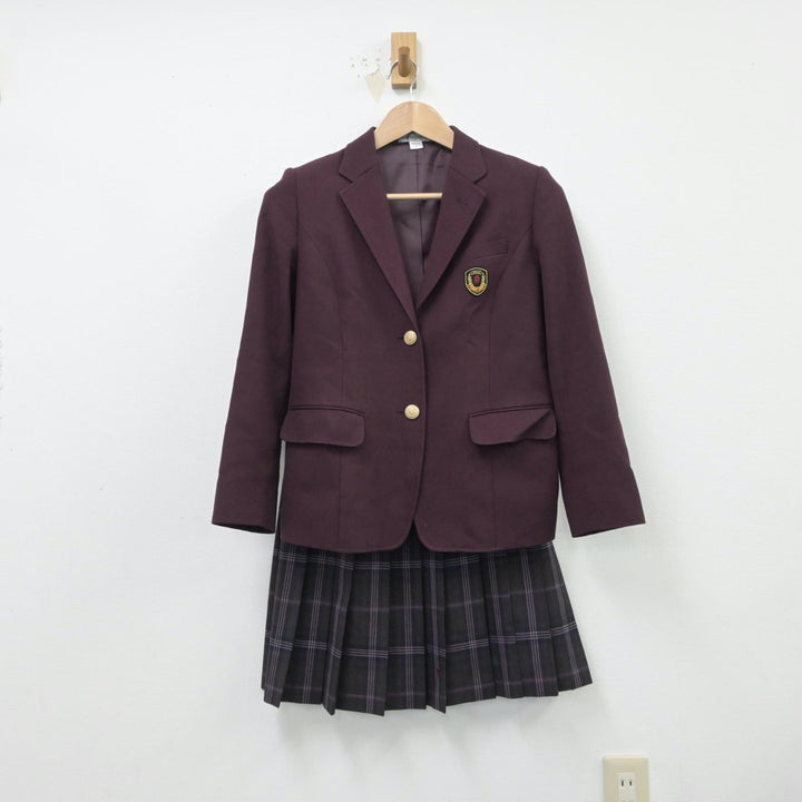 【中古制服】茨城県 常総学院高等学校 女子制服 2点（ブレザー・スカート）sf015483【リサイクル学生服】 | 中古制服通販パレイド