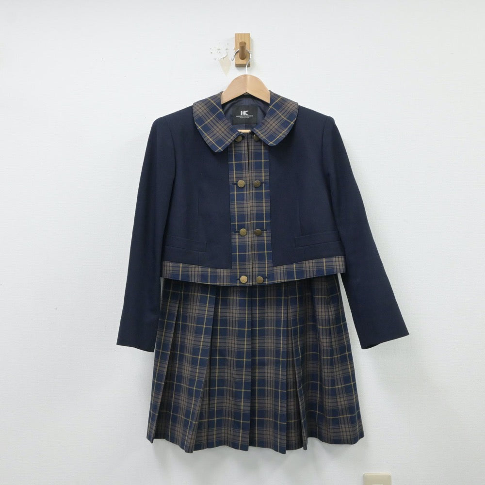 【中古】福岡県 福岡市立福岡女子高等学校 女子制服 2点（ブレザー・スカート）sf015487