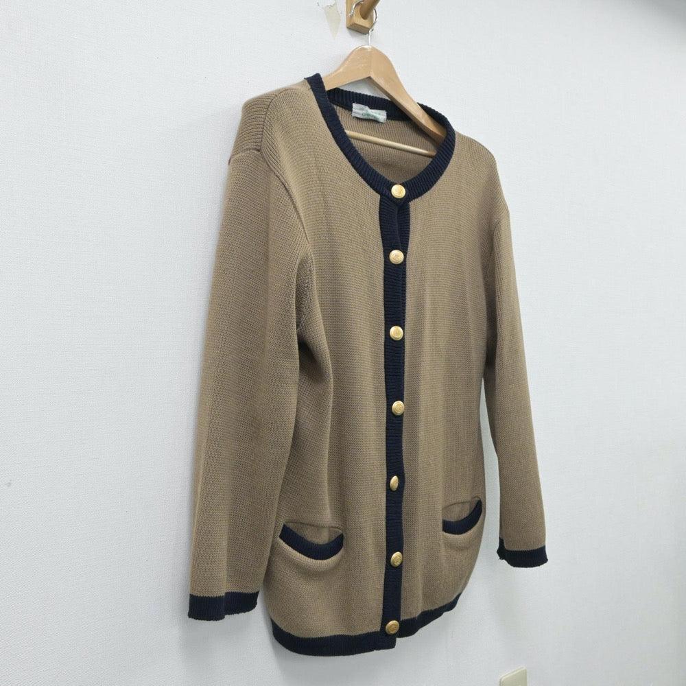 【中古】福岡県 福岡市立福岡女子高等学校 女子制服 1点（ニット）sf015488