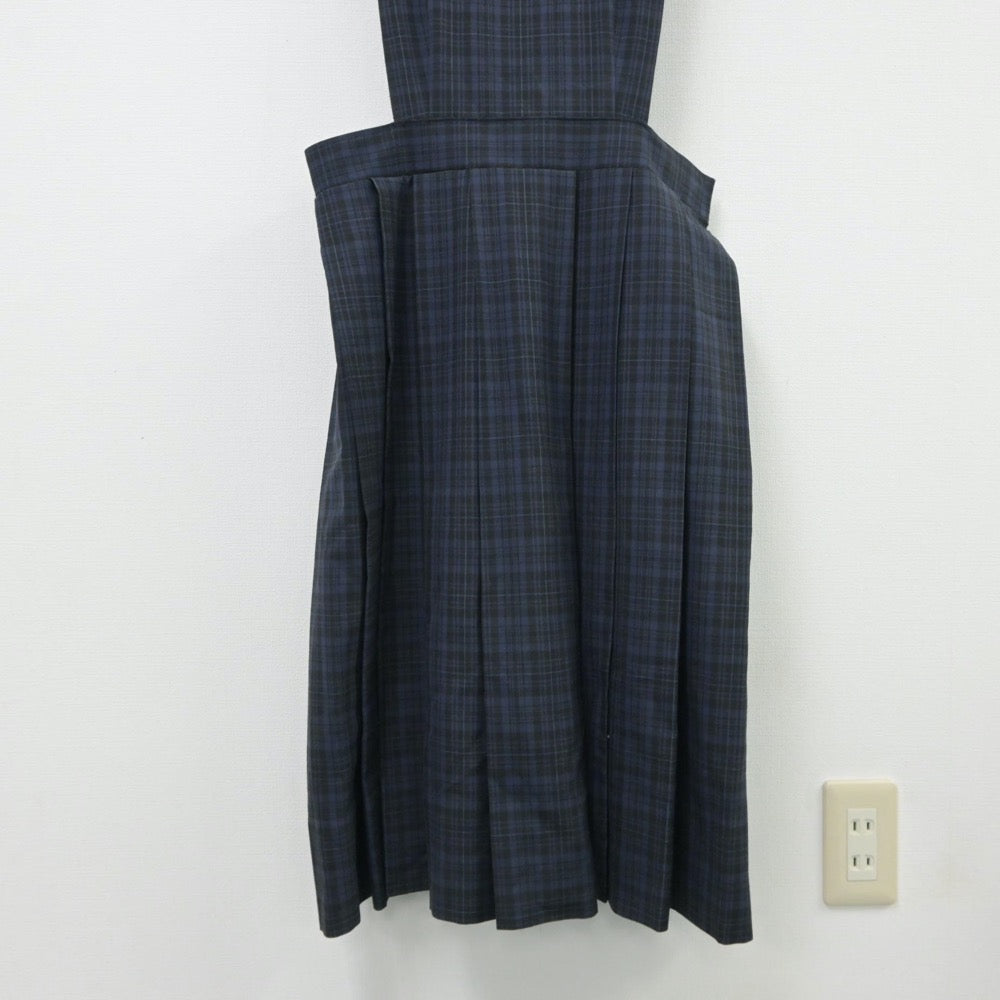 【中古】福岡県 福岡市立西福岡中学校 女子制服 1点（ジャンパースカート）sf015490