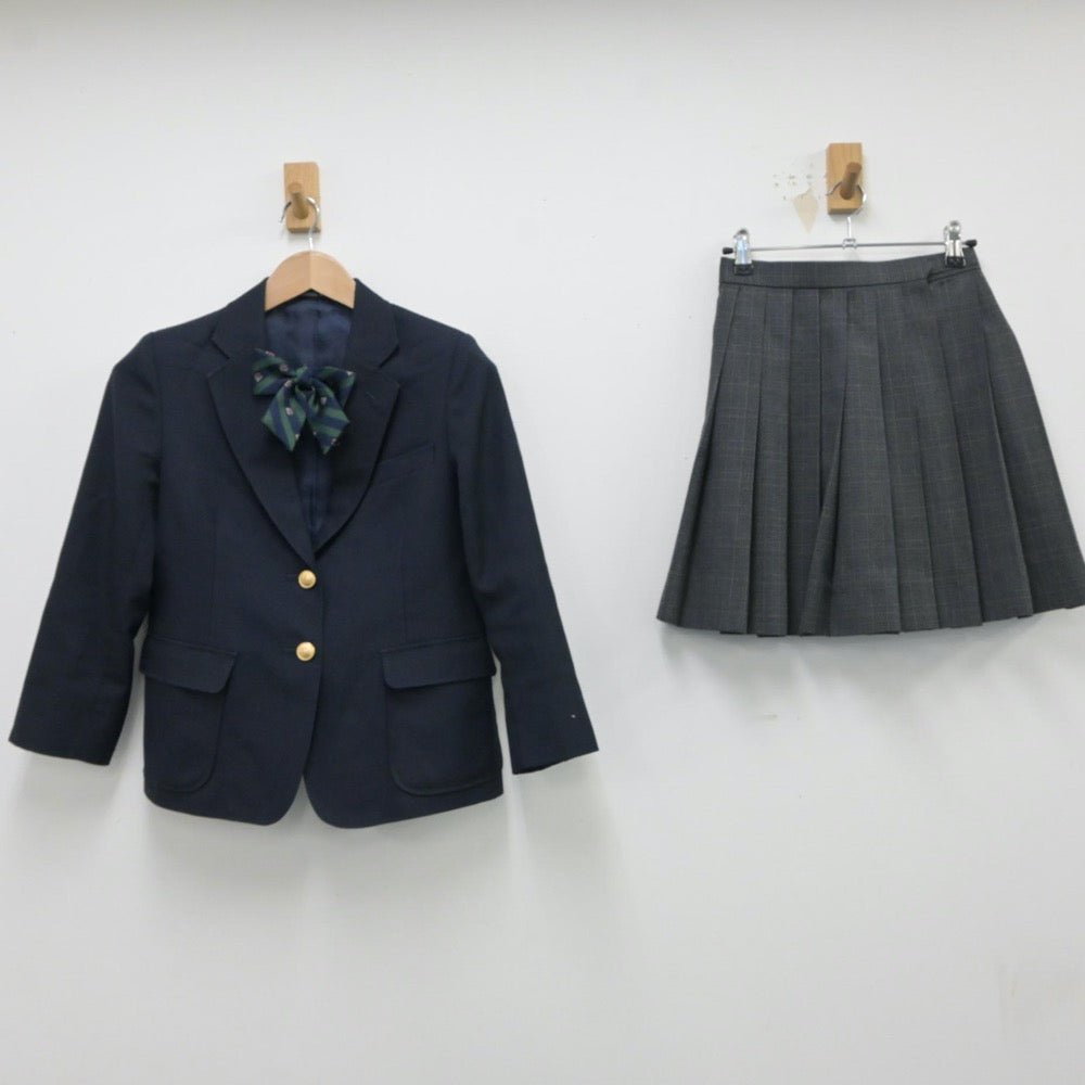 中古制服】東京都 稲城第六中学校 女子制服 3点(ブレザー 中古制服】東京都 稲城第六中学校 女子制服 3点(ブレザー