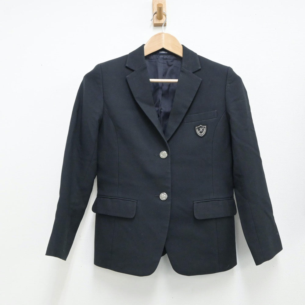 【中古】埼玉県 埼玉県立日高高等学校 女子制服 4点（ブレザー・スカート・スカート）sf015504