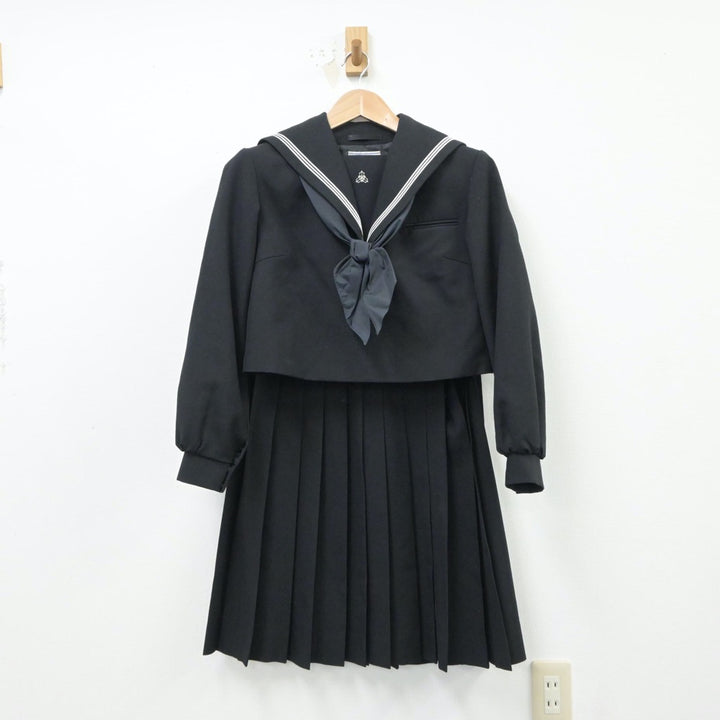 【中古制服】北海道 北海道札幌稲雲高等学校 女子制服 3点（セーラー服・スカート）sf015507【リサイクル学生服】 | 中古制服通販パレイド