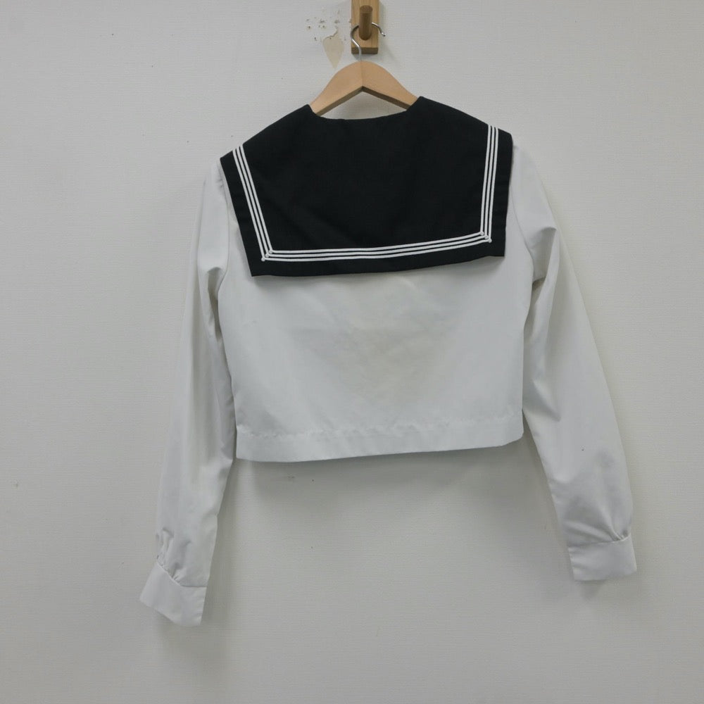 【中古】北海道 札幌稲雲高等学校 女子制服 2点（セーラー服）sf015508