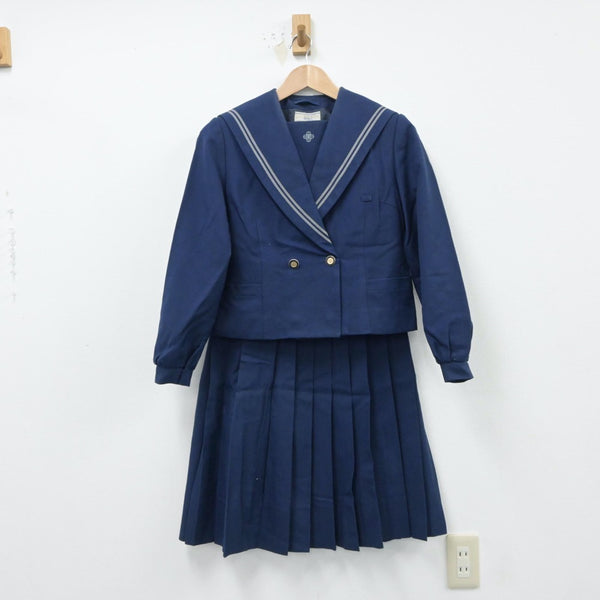 中古制服】北海道 札幌市立西野中学校 女子制服 2点（セーラー服・スカート）sf015509【リサイクル学生服】 | 中古制服通販パレイド