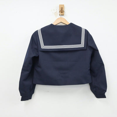 【中古】福岡県 二瀬中学校 女子制服 2点（セーラー服）sf015514