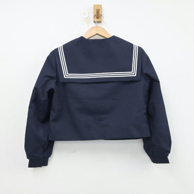 【中古】福岡県 二瀬中学校 女子制服 2点（セーラー服）sf015517