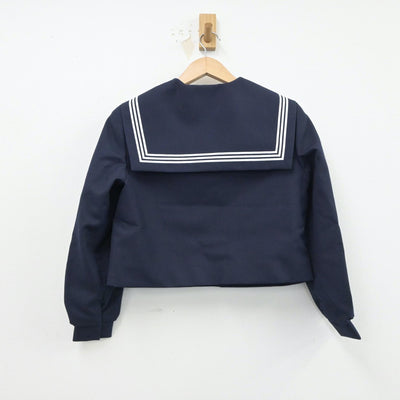 【中古】福岡県 二瀬中学校 女子制服 2点（セーラー服）sf015518