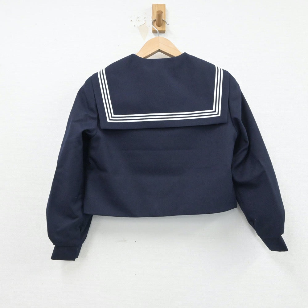 【中古】福岡県 二瀬中学校 女子制服 2点（セーラー服）sf015520