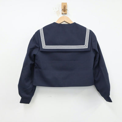 【中古】福岡県 二瀬中学校 女子制服 2点（セーラー服）sf015521