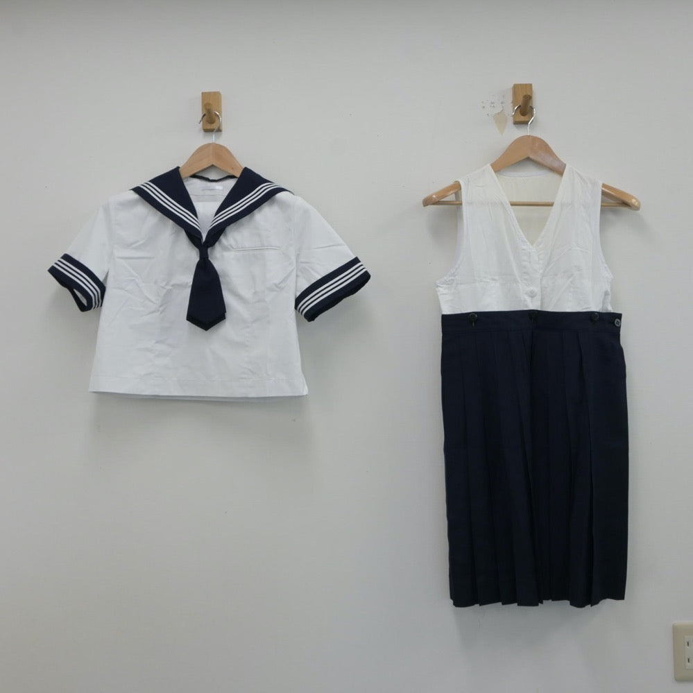 中古制服】千葉県 和洋国府台女子高等学校 女子制服 5点（セーラー服・スカート）sf015538【リサイクル学生服】 | 中古制服通販パレイド