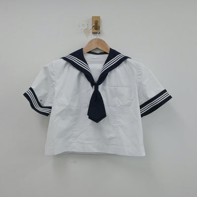 【中古】千葉県 和洋国府台女子高等学校 女子制服 5点（セーラー服・ニット）sf015539