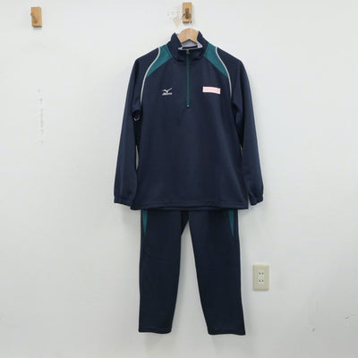 【中古】千葉県 柏井高等学校 女子制服 2点（ジャージ 上・ジャージ 下）sf015543