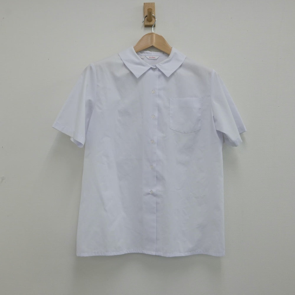 【中古】兵庫県 浜脇中学校 女子制服 2点（シャツ・スカート）sf015551