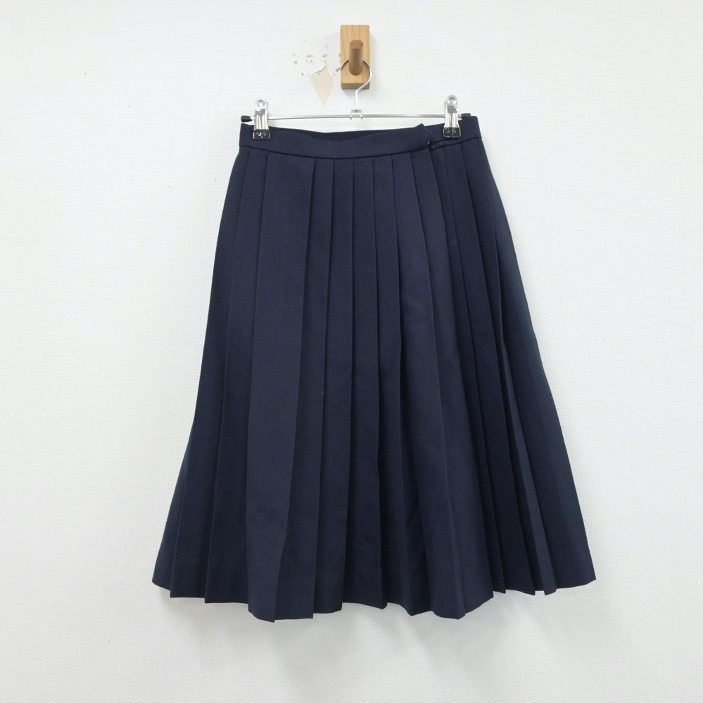 【中古】愛知県 守山西中学校 女子制服 3点（セーラー服・スカート・スカート）sf015553