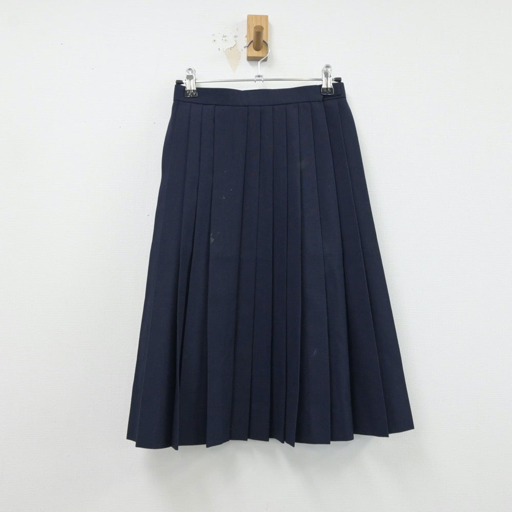 【中古】愛知県 守山西中学校 女子制服 3点（セーラー服・スカート・スカート）sf015554