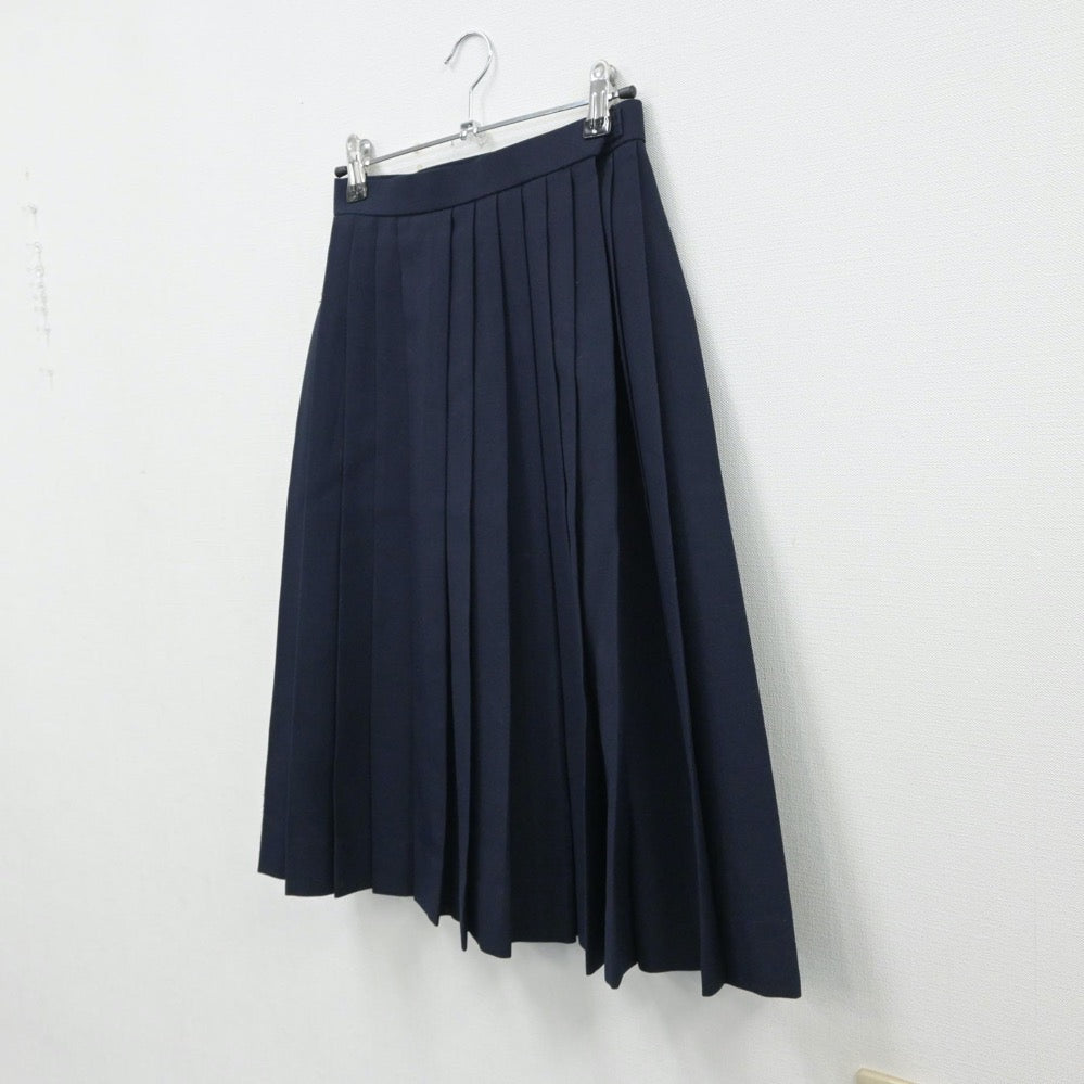 【中古】愛知県 守山西中学校 女子制服 2点（スカート・スカート）sf015555