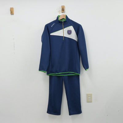 【中古】愛知県 名古屋大谷高等学校 女子制服 2点（ジャージ 上・ジャージ 下）sf015557