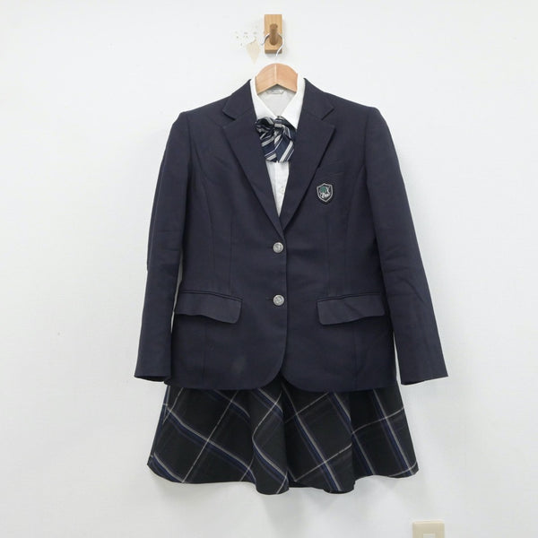 中古制服】愛知県 名古屋大谷高等学校 女子制服 4点（ブレザー・シャツ 