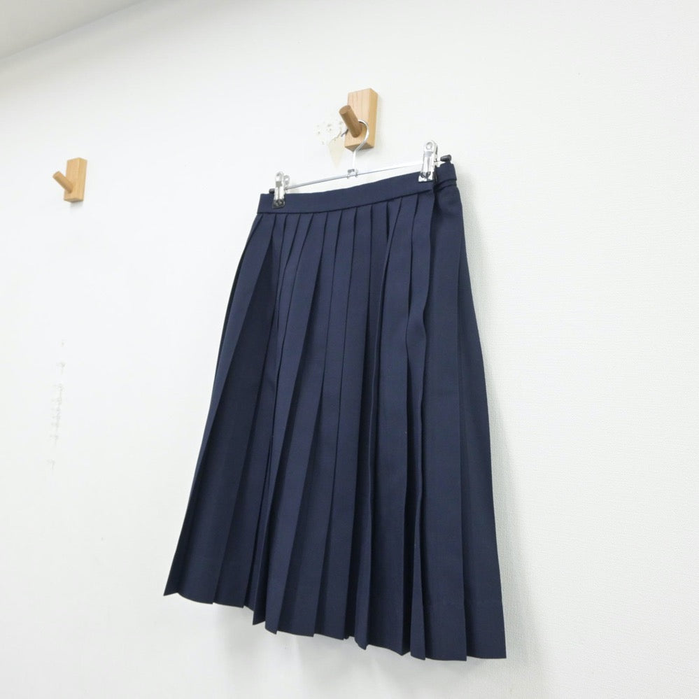 【中古】兵庫県 飾磨高等学校 女子制服 2点（スカート・スカート）sf015568