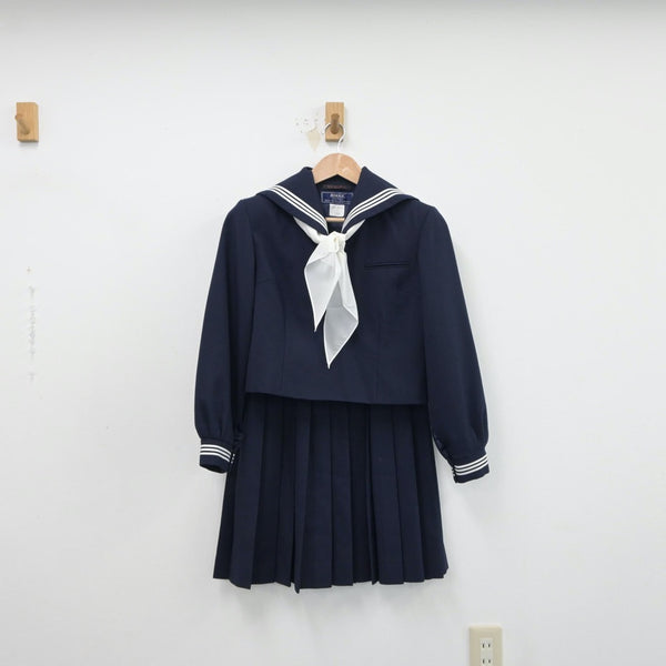 【中古制服】栃木県 藤岡第一中学校 女子制服 4点（セーラー服・スカート）sf015585【リサイクル学生服】 | 中古制服通販パレイド