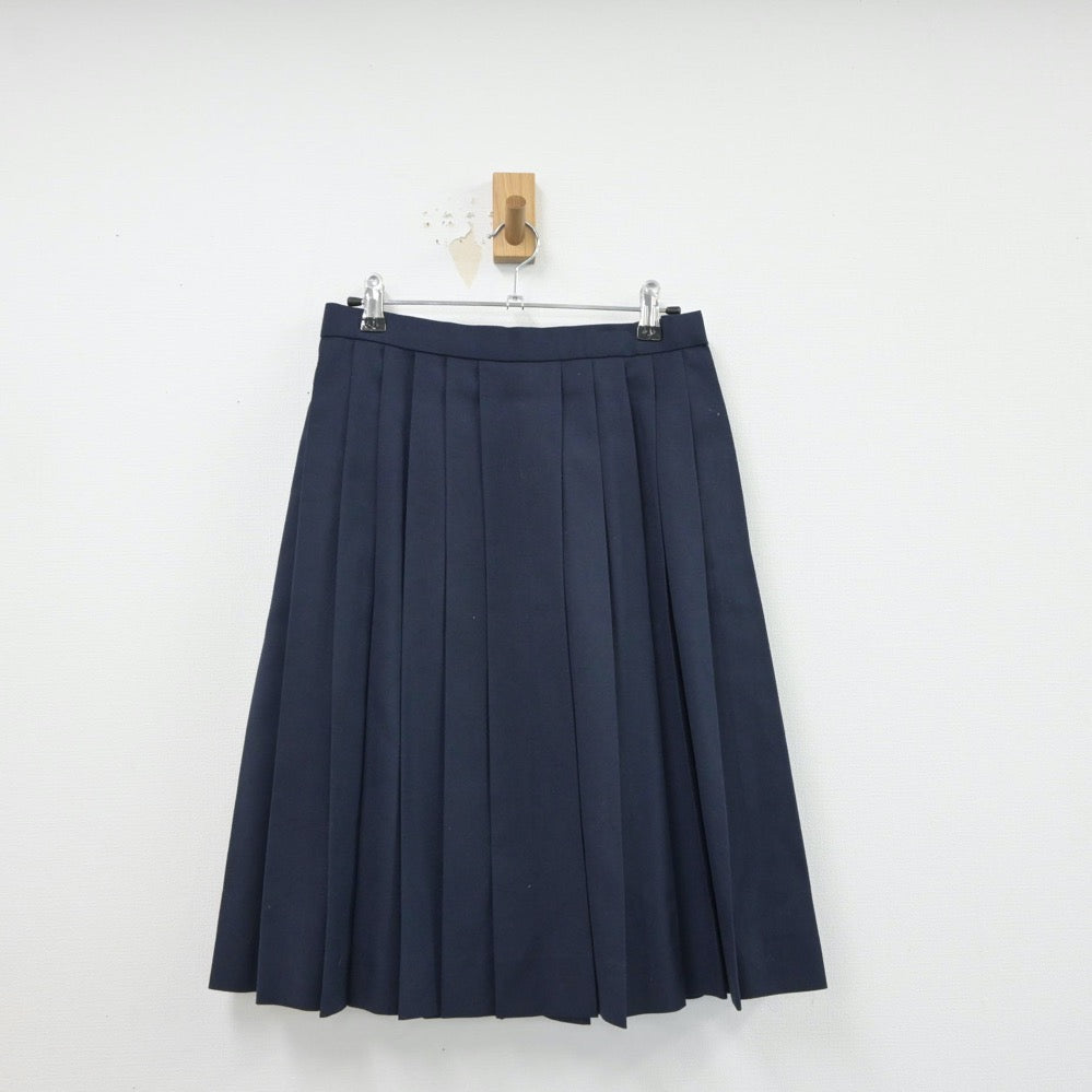 【中古】栃木県 栃木女子高等学校 女子制服 4点（セーラー服・スカート）sf015587