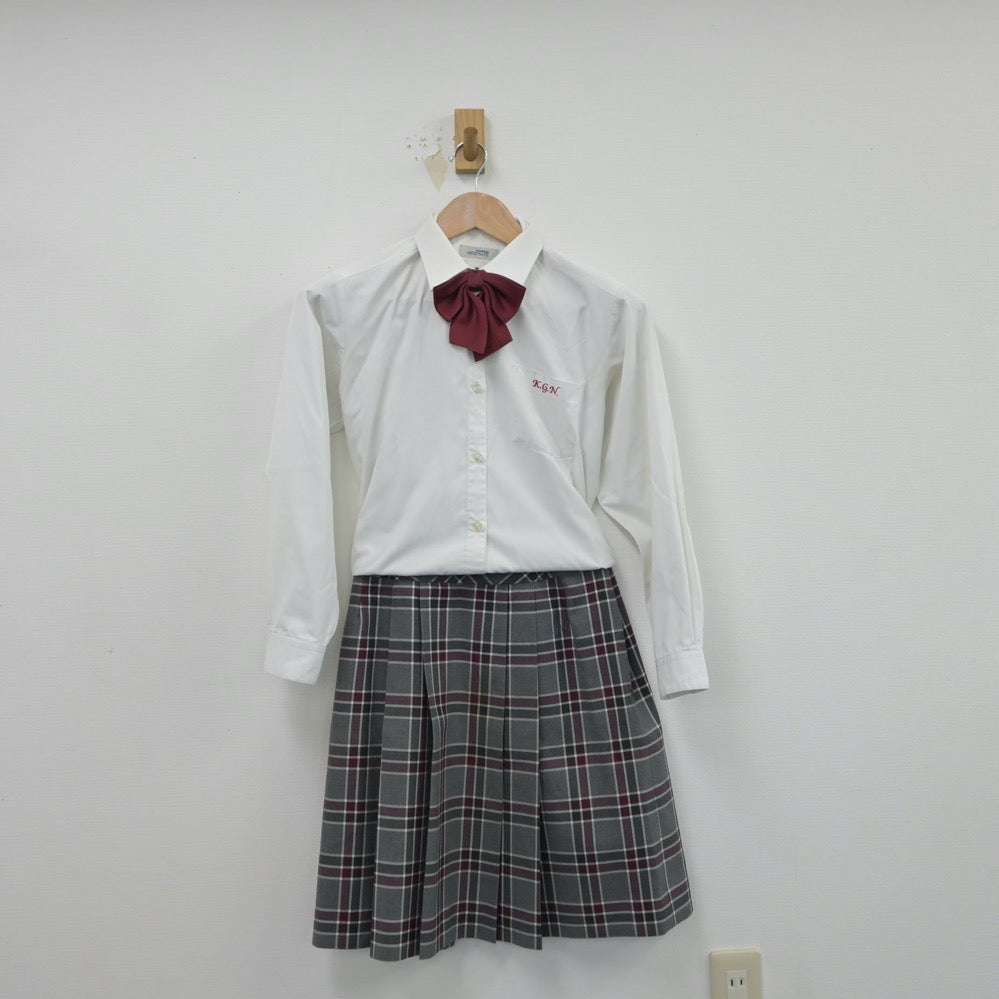 中古制服】京都府 京都外大西高等学校 女子制服 7点（ブレザー・シャツ・ニット・スカート）sf015594【リサイクル学生服】 | 中古制服通販パレイド