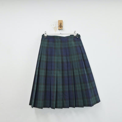 【中古】栃木県 野木第二中学校 女子制服 2点（ニットベスト・スカート）sf015601