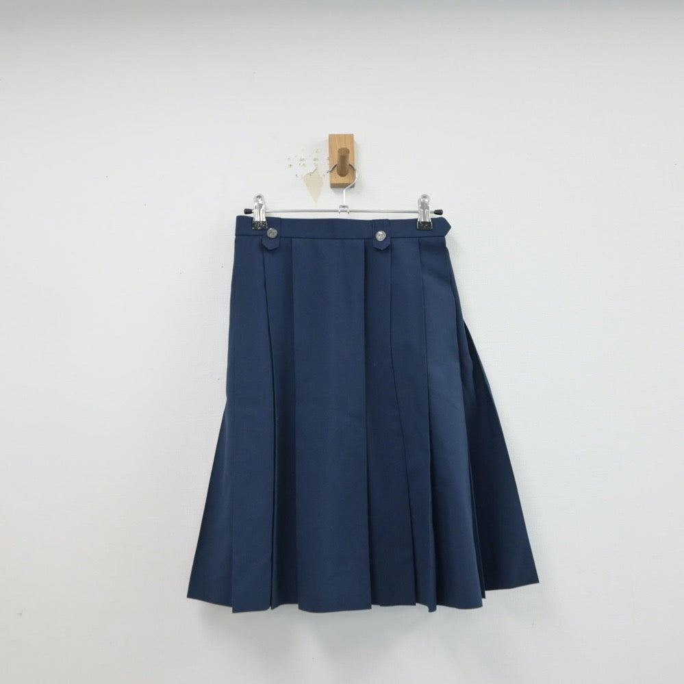 【中古】愛知県 半田東高等学校 女子制服 3点（シャツ・ベスト・スカート）sf015603